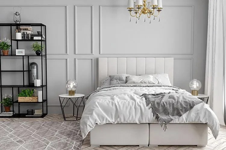 Pojedyncze łóżko boxspring Toxo 80x200 - 32 kolory