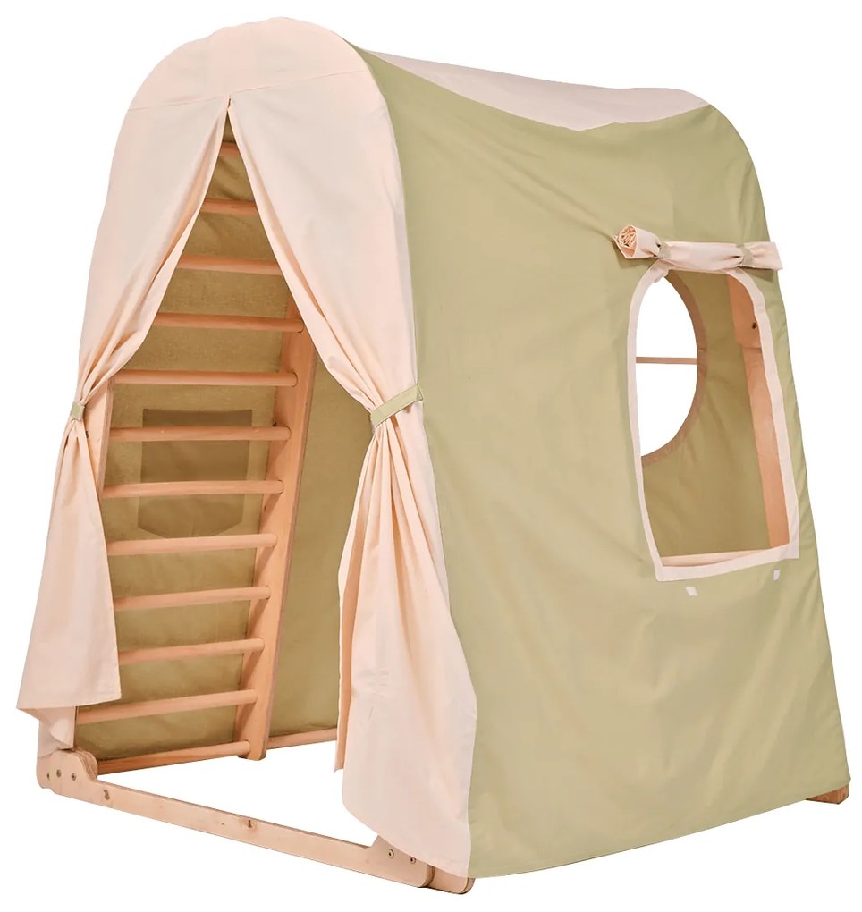 Pokrowiec na namiot do zabawy do drewnianego placu zabaw wewnętrznego