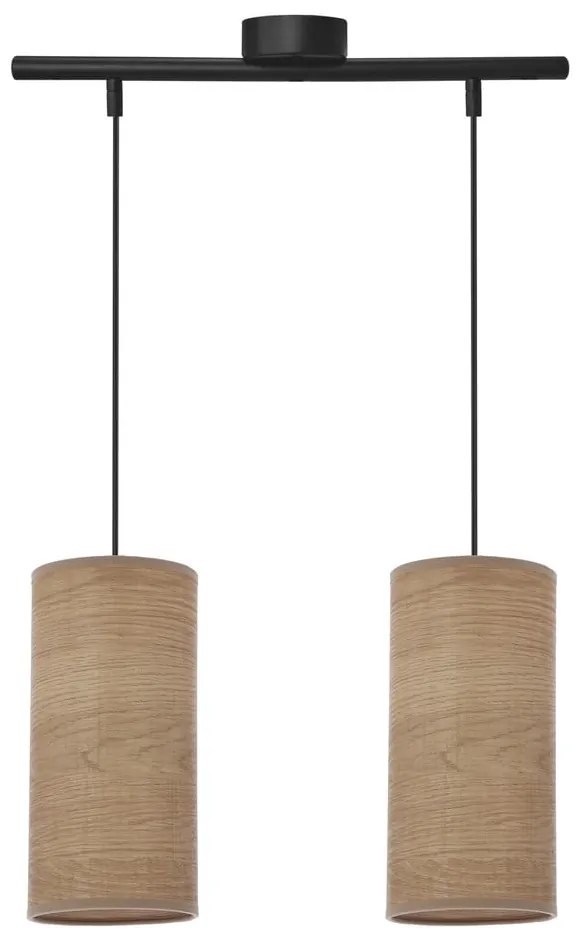 Jasnobrązowa lampa wisząca ø 12 cm Ballo – Candellux Lighting