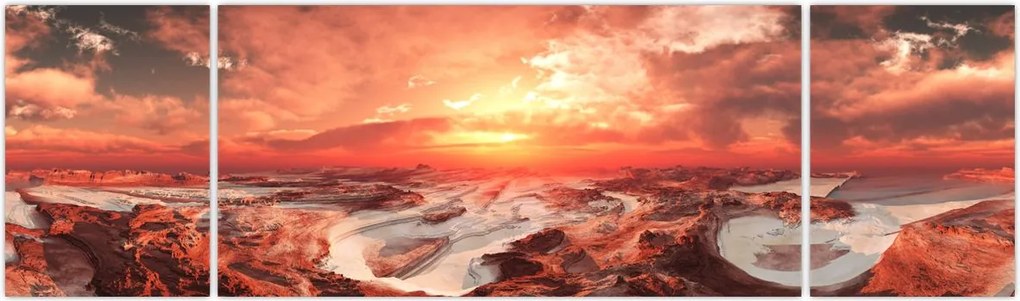 Obraz - Mars (170x50 cm)