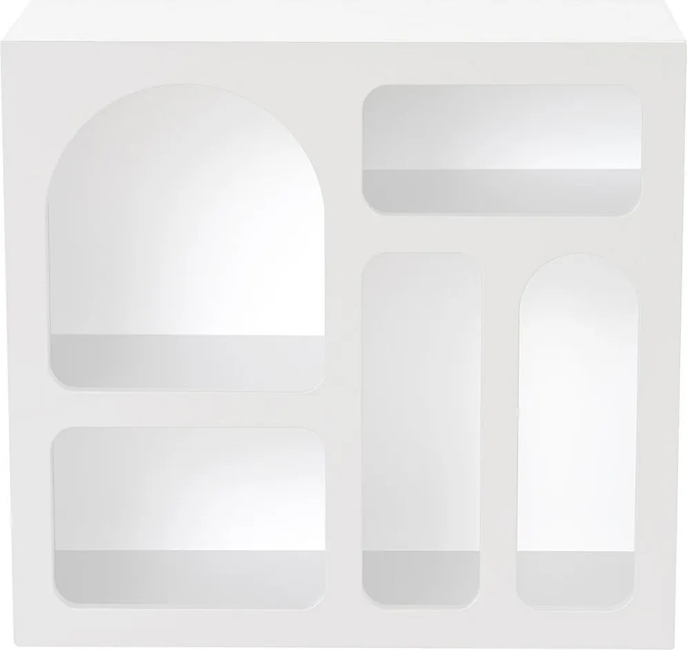 Konsola z 5 wnękami - Biały - LUELA