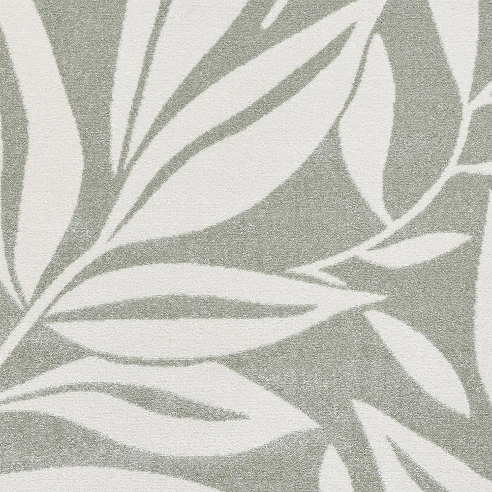 Jasnozielony dywan 80x150 cm Sorral Leaves – Catherine Lansfield