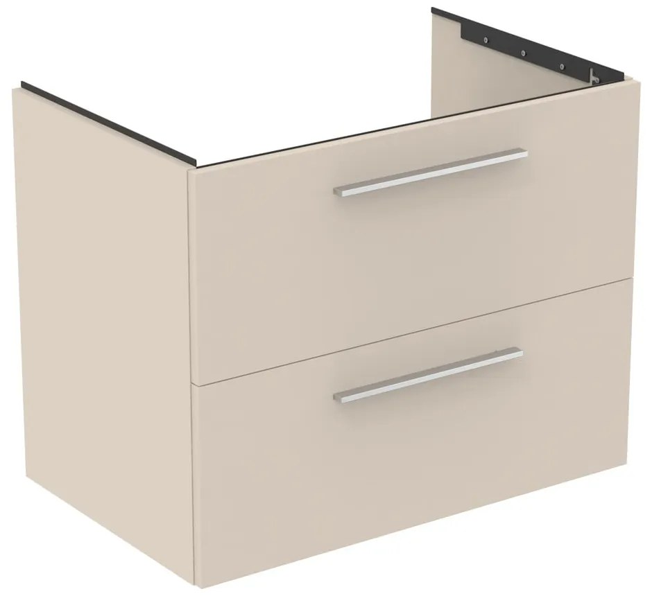 Kremowa wisząca szafka pod umywalkę 80x63 cm i.Life B – Ideal Standard
