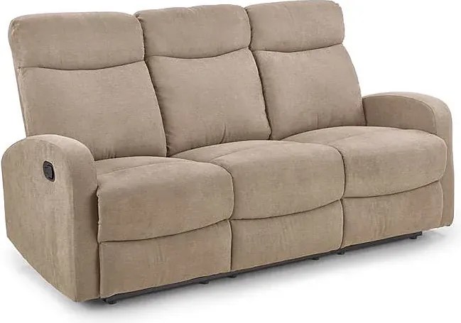 Beżowa trzyosobowa sofa rozkładana R1-Z03