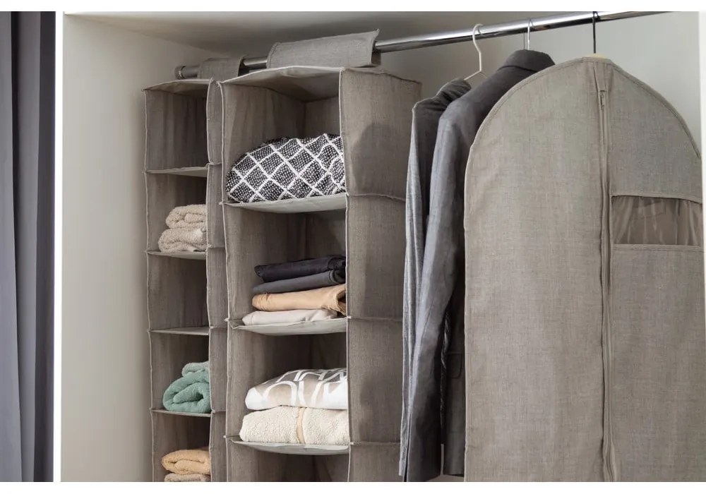 Wiszący tekstylny organizer do szafy Oxford – Compactor
