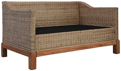 Sofa Otma 2B dwusobowa - naturalny rattan