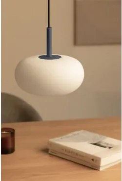 Lampa Sufitowa Wisząca Led Z Kryształu I Żelaza Deruent Df Azul Oscuro |df Dark Blue - Sklum