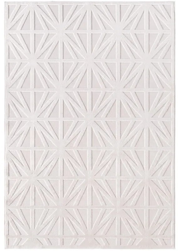 Dywan nowoczesny 3D Doha skandynawski kremowy 280 cm x 370 cm