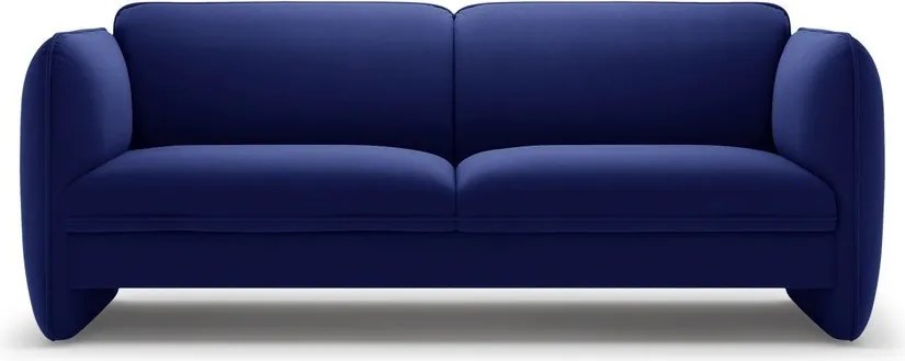 Niebieska aksamitna sofa 204 cm Georgia – Micadoni