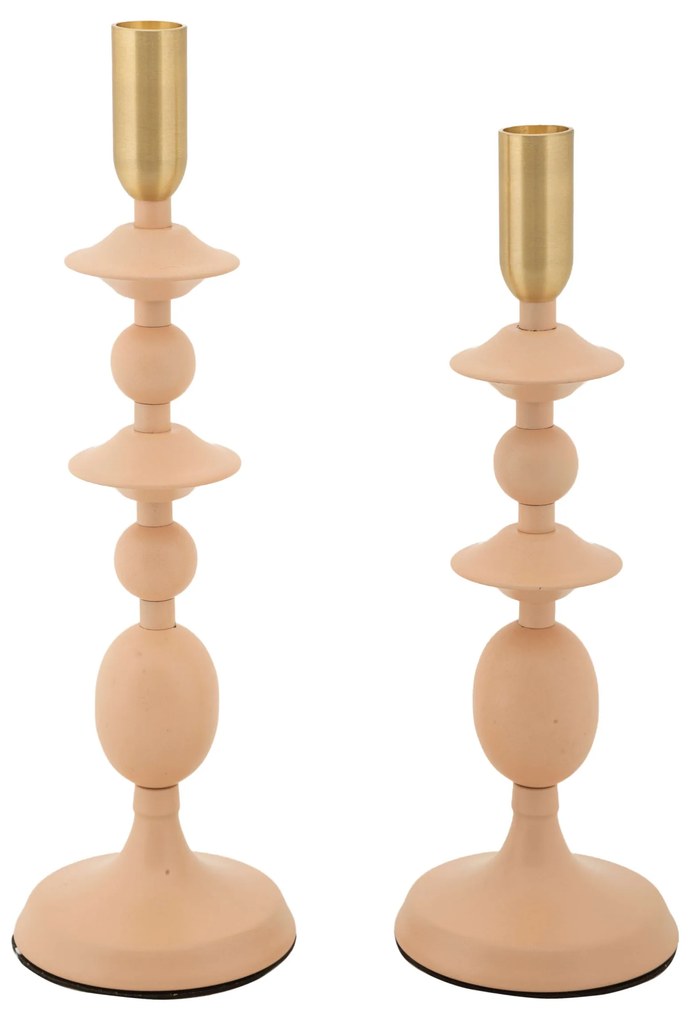 Zestaw świeczników GEMINI, 29 cm, 33 cm