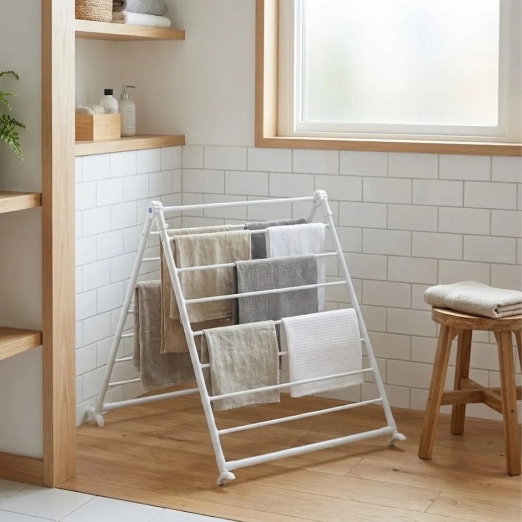 Suszarka na pranie łazienkowa, na wannę, 70 x 79 cm, MALO