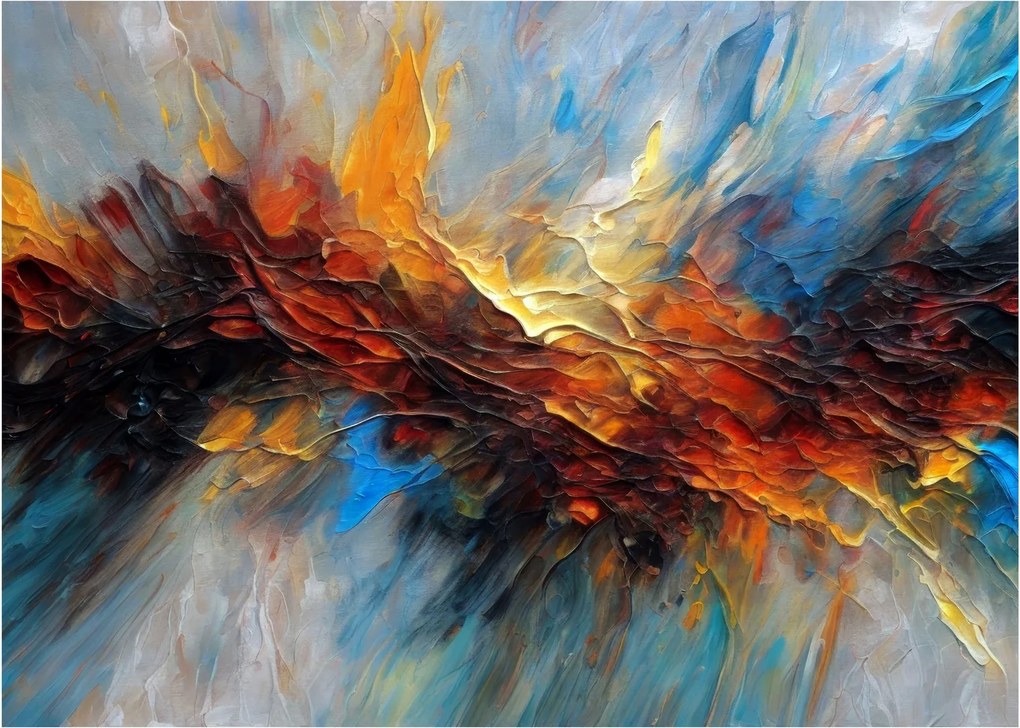 Obraz na szkle - Tekstura koloru (70x50 cm)