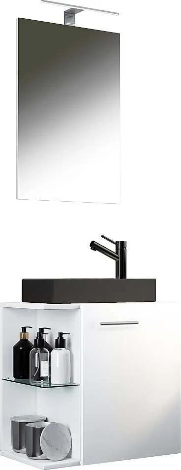 3 szt. umywalka Hausa Mirror Black