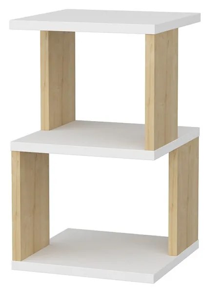 Stolik nocny Carter White Oak