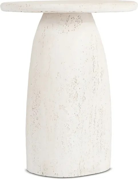 Stolik Kawowy REES 49 cm Krem/Beż Japandi