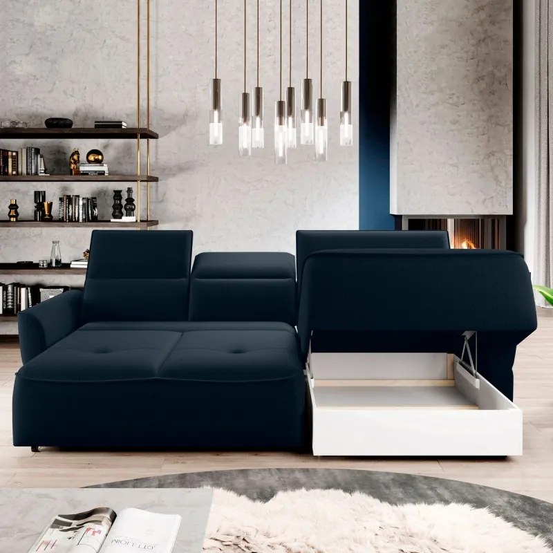 Narożnik MURILLO S Mini z elektryczną regulacją siedziska WERSAL