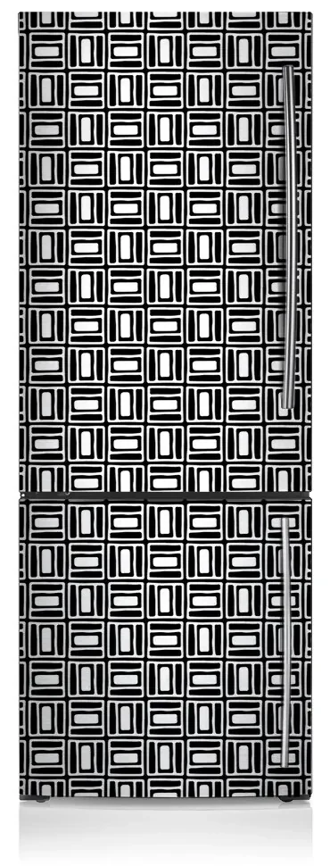Osłona magnetyczna na lodówkę Wzór geometryczny