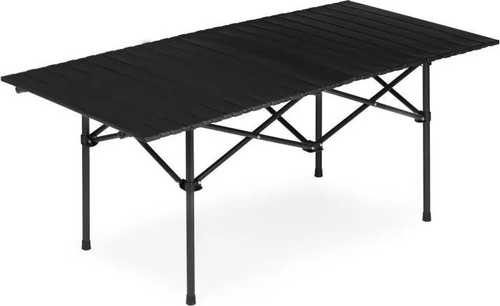 Składany stolik turystyczny Trevio 1201, 119x55,5 cm, czarny