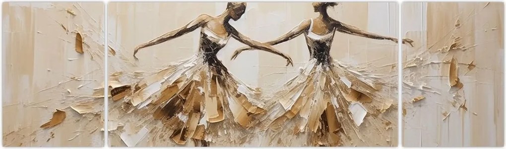 Obraz - Baleriny (170x50 cm)