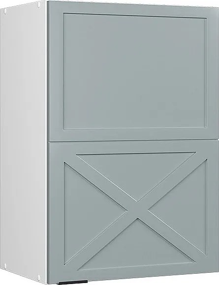 Szafka ścienna jasnoniebiesko-szary 50x34.1x72 fame-line