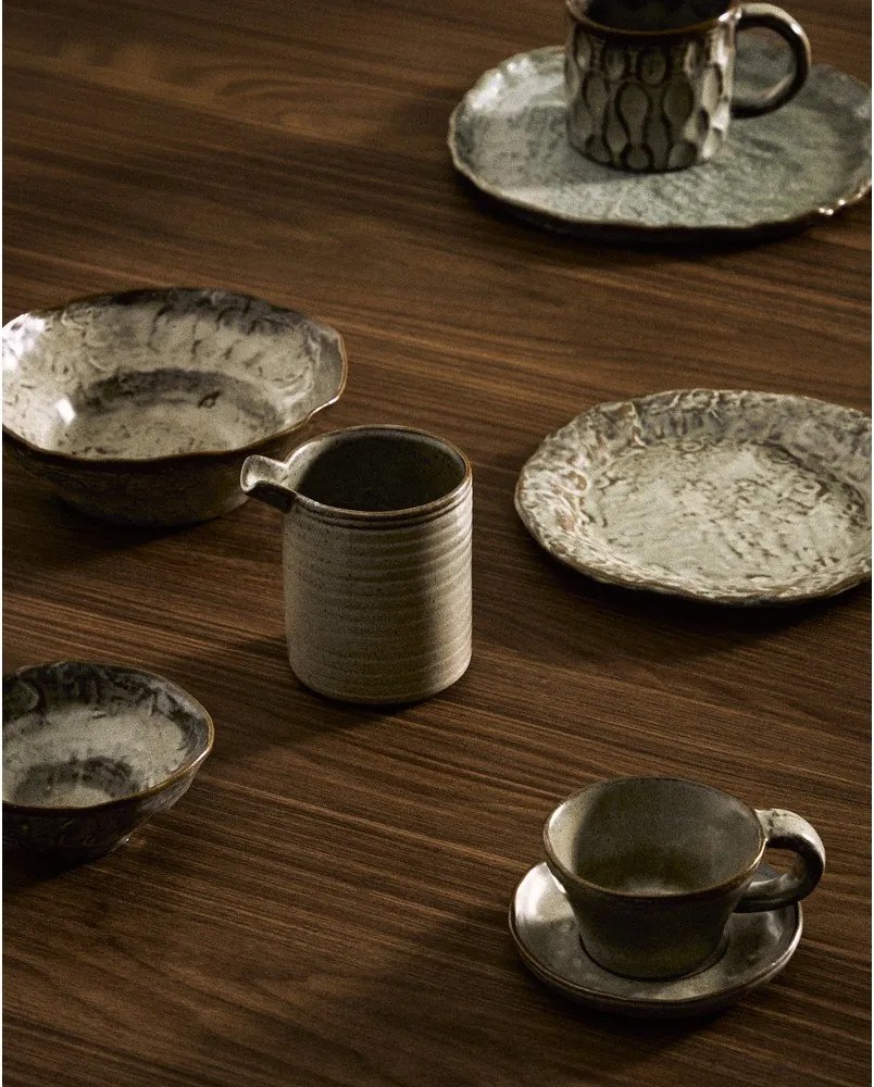 Szary ceramiczny talerz ø 26 cm Alenia – Kave Home