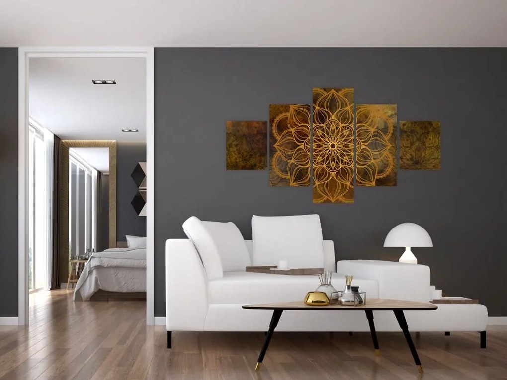 Obraz - Mandala radości (125x70 cm)