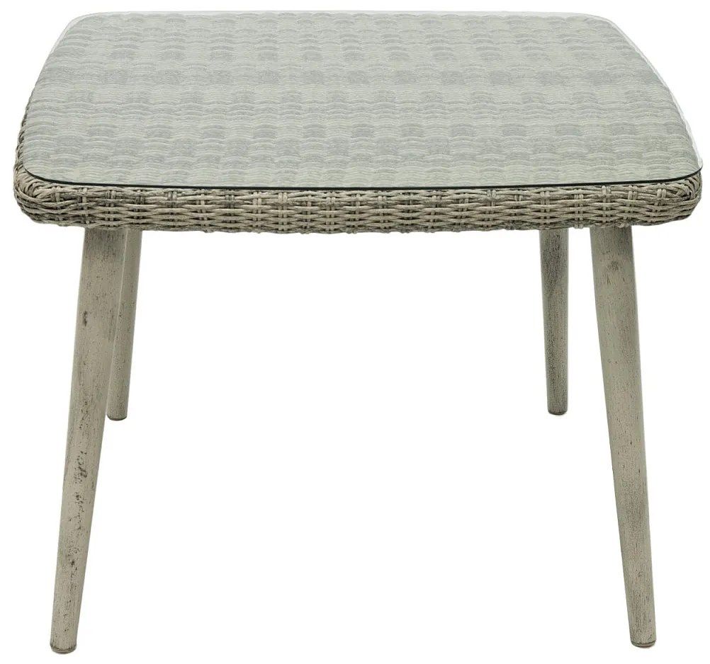 Zestaw rattanowy ogrodowy VICTORIA MINI 1+4 (szary)