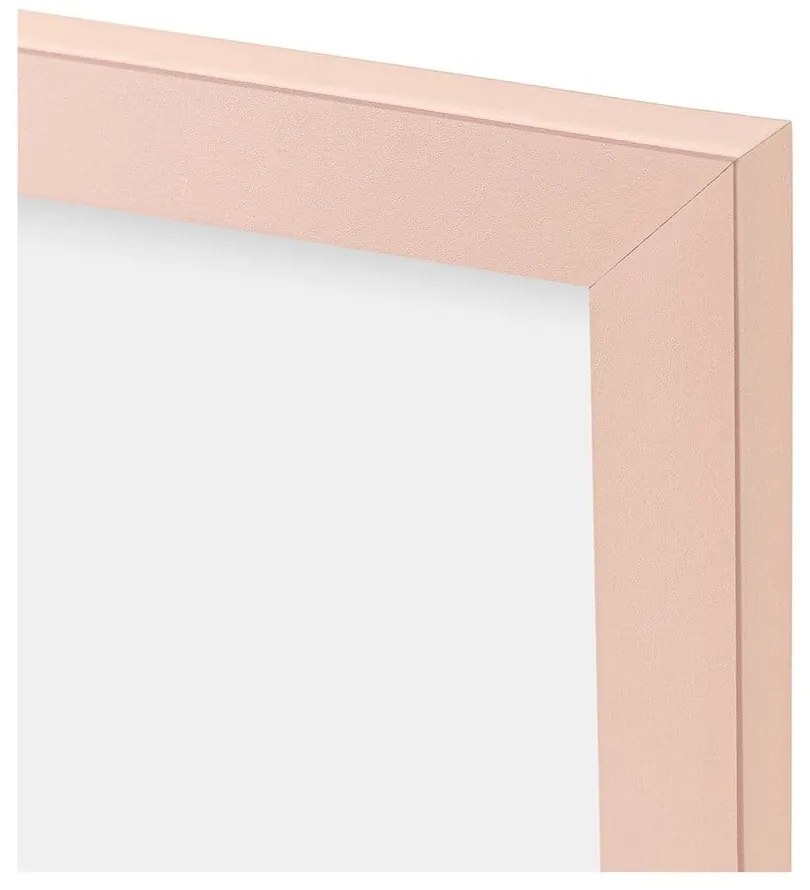 Jasnoróżowa plastikowa ramka ścienna 44x54 cm