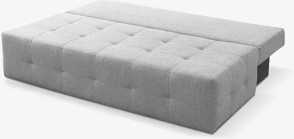 Sofa z Funkcją Spania MORANA Szara Nowoczesna