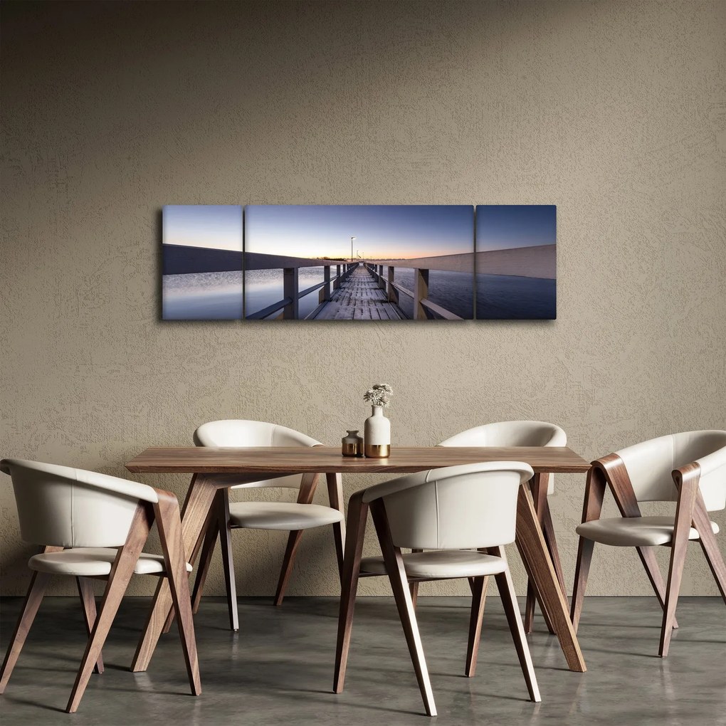 Obraz - Na molo (170x50 cm)