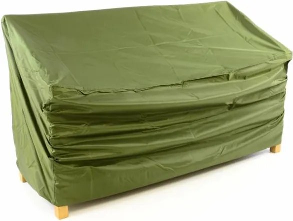 Pokrowiec ochronny na ławkę ogrodową 150 x 62 x 90 cm, zielo