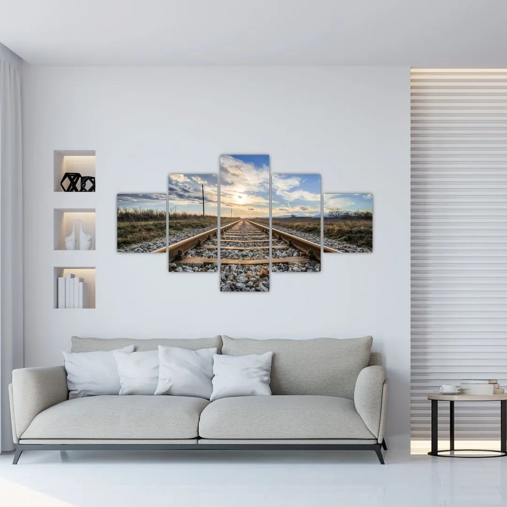 Obraz - Tory (125x70 cm)