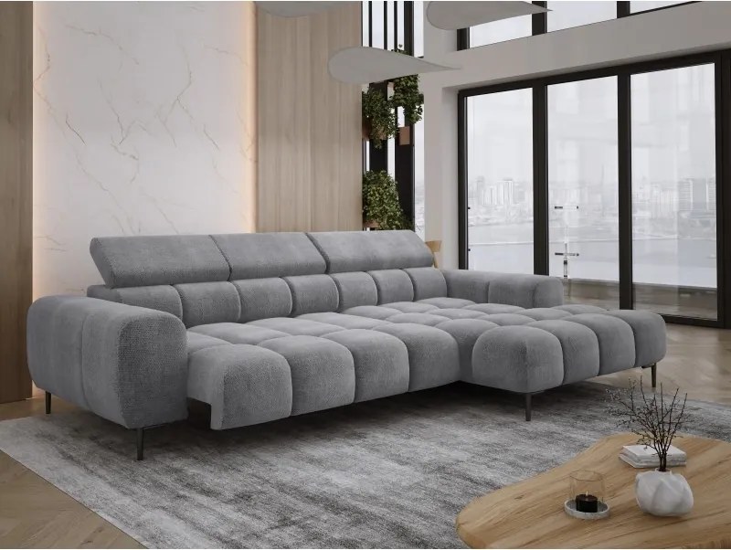 Narożnik PLAZA MINI wolnostojący Prawostronny w tkaninie EDEN 20 WERSAL