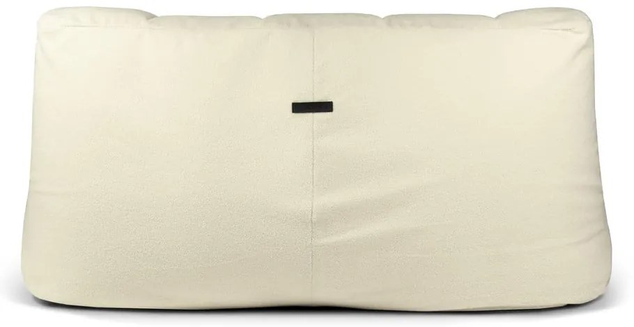Kremowy worek do siedzenia z materiału bouclé Sofa Tube 160 – SLOWDOWN