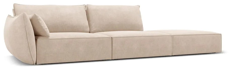 Beżowy szezlong (lewostronny) Vanda – Mazzini Sofas