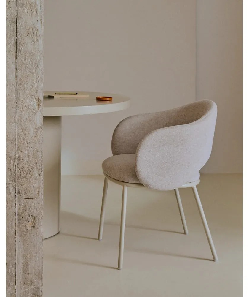 Kremowe krzesło Maina – Kave Home