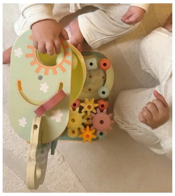 Woopie green drzewko aktywności kulodrom montessori 4w1 fsc