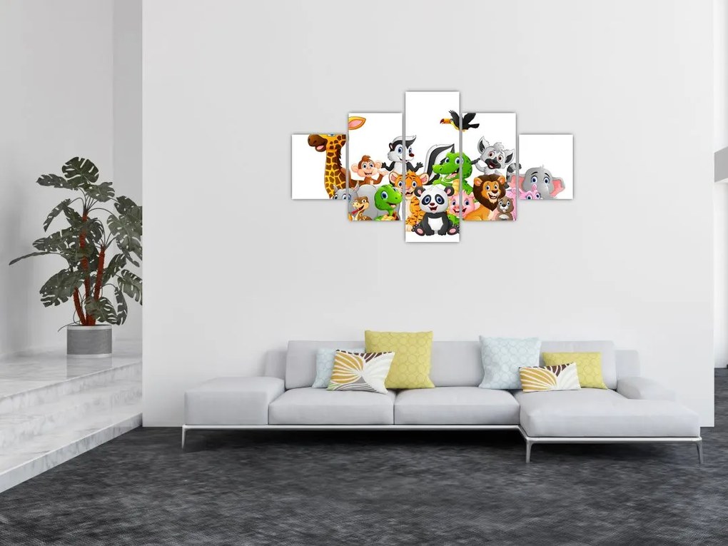 Obraz zwierząt (125x70 cm)