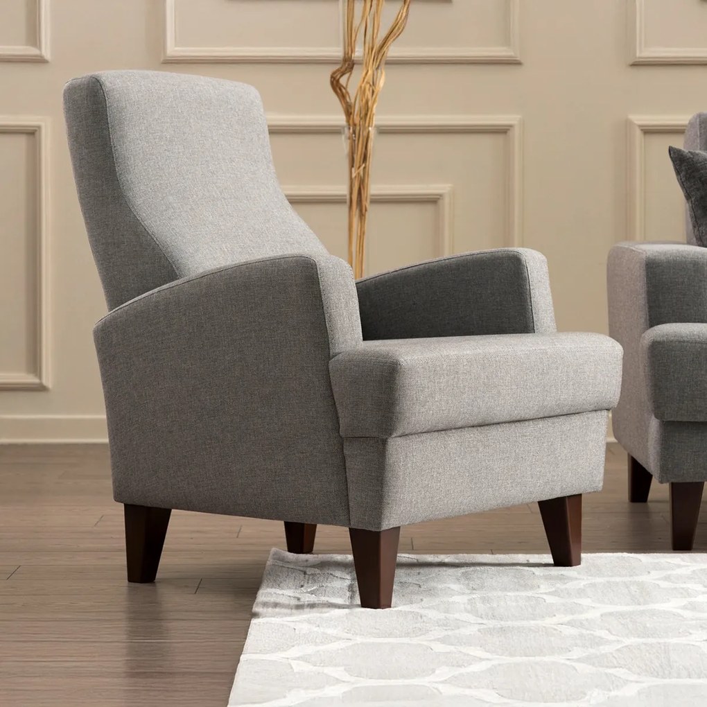 Fotel Kana Bergere Light Grey