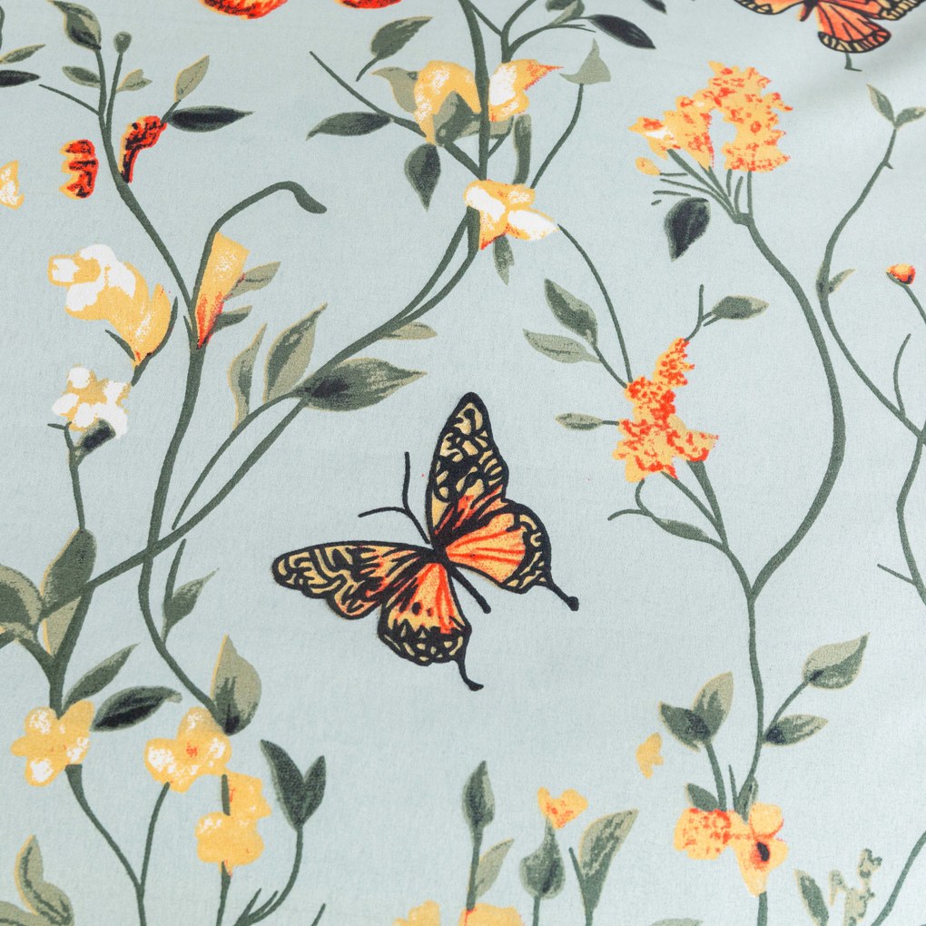 Poszewka na poduszkę z mikrofibry MONARCH WINGS 50x70 cm, jasnoniebieska