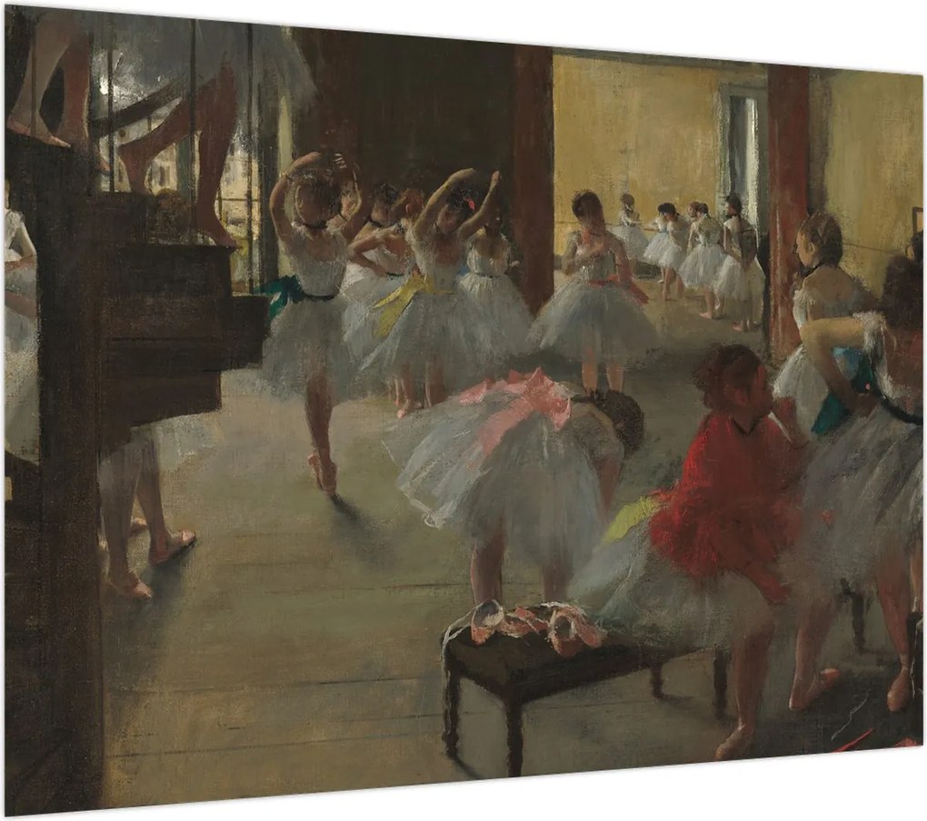 Obraz - Edgar Degas, The Dance Class, reprodukcje (70x50 cm)