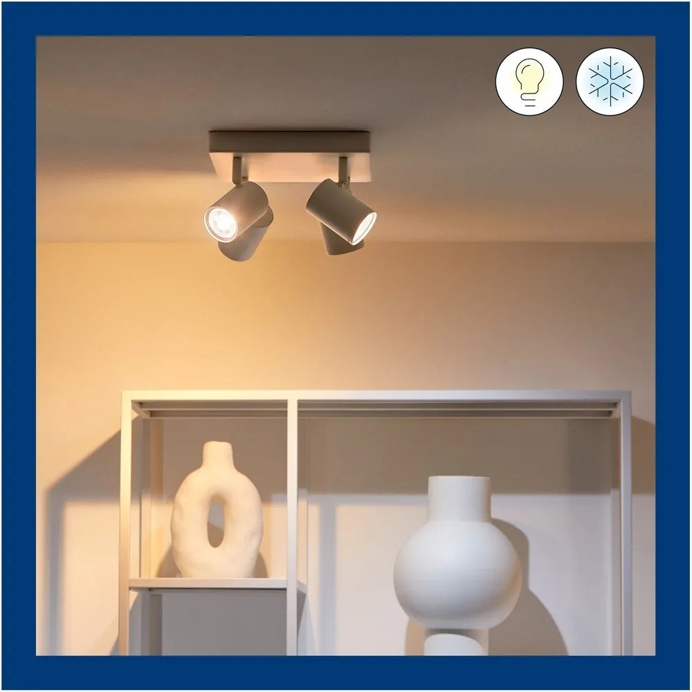 Inteligentna lampa punktowa z gwintem GU10 5 W Imageo – WiZ