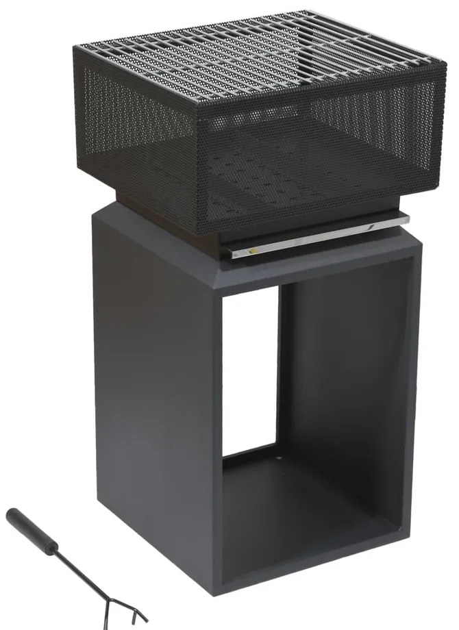 Palenisko ze stali nierdzewnej Cube – Cattara