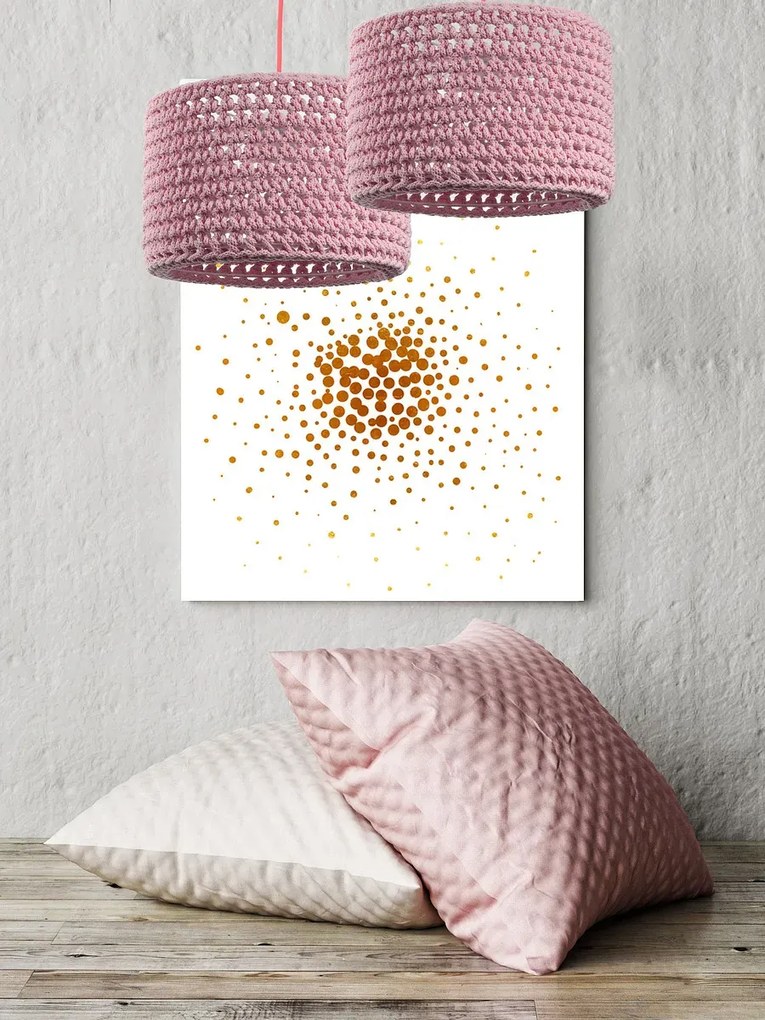 Lampa wisząca COTTON 25 różowa BPS KONCEPT