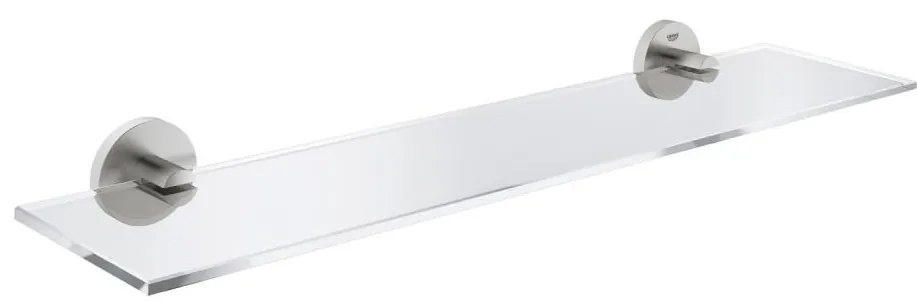 GROHE 41202DC0 - Szklana półka START 530 mm, stal nierdzewna