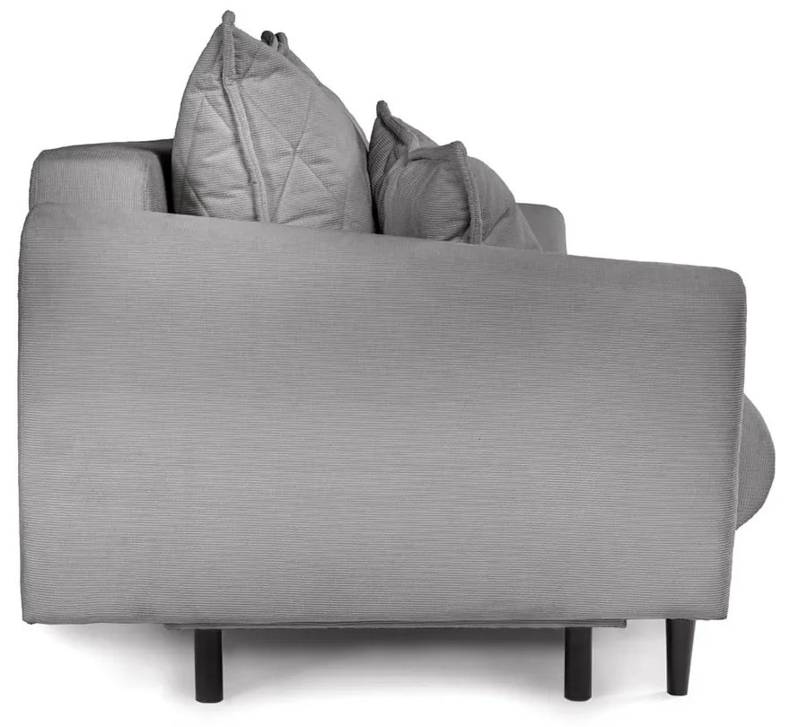 Szara rozkładana sofa 215 cm Bjork – Bonami Selection