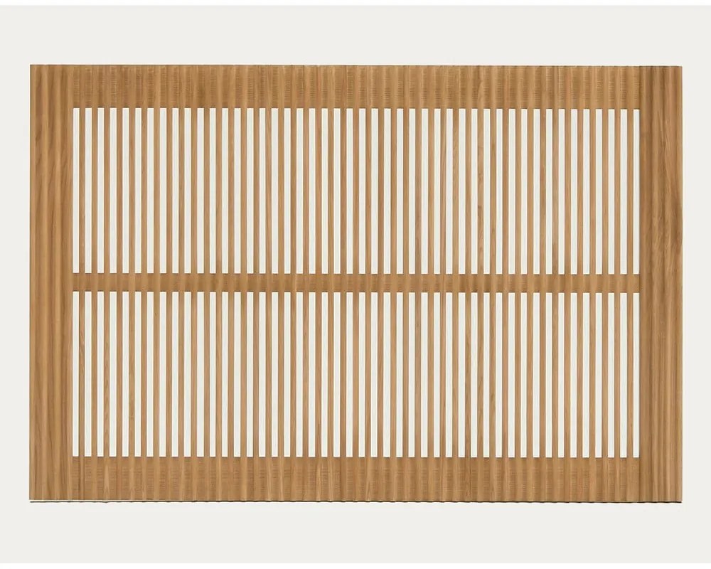 Zagłówek z litego drewna dębowego w naturalnym kolorze 105x70 cm Beyla – Kave Home