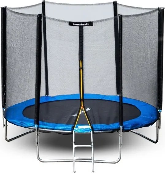 Trampolina ogrodowa 304-312 cm z siatką ochronną i drabinką G739