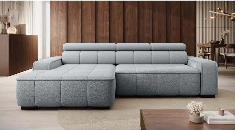 THIAGO S MINI z elektryczną regulacją siedziska Lewostronny w tkaninie SERENO 692 WERSAL