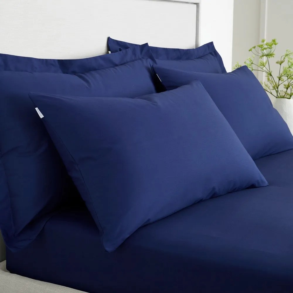 Poszewki na poduszki z perkalu bawełnianego zestaw 2 szt. 50x75 cm Cotton Percale – Bianca